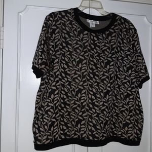 Gold metallic Sweater